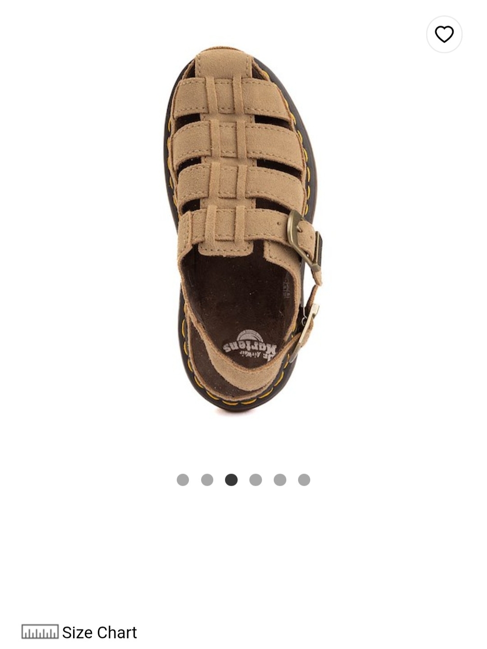 Dr. Martens Wrenlie Fisherman Sandal - Savannah Tan - Picture 5 of 7